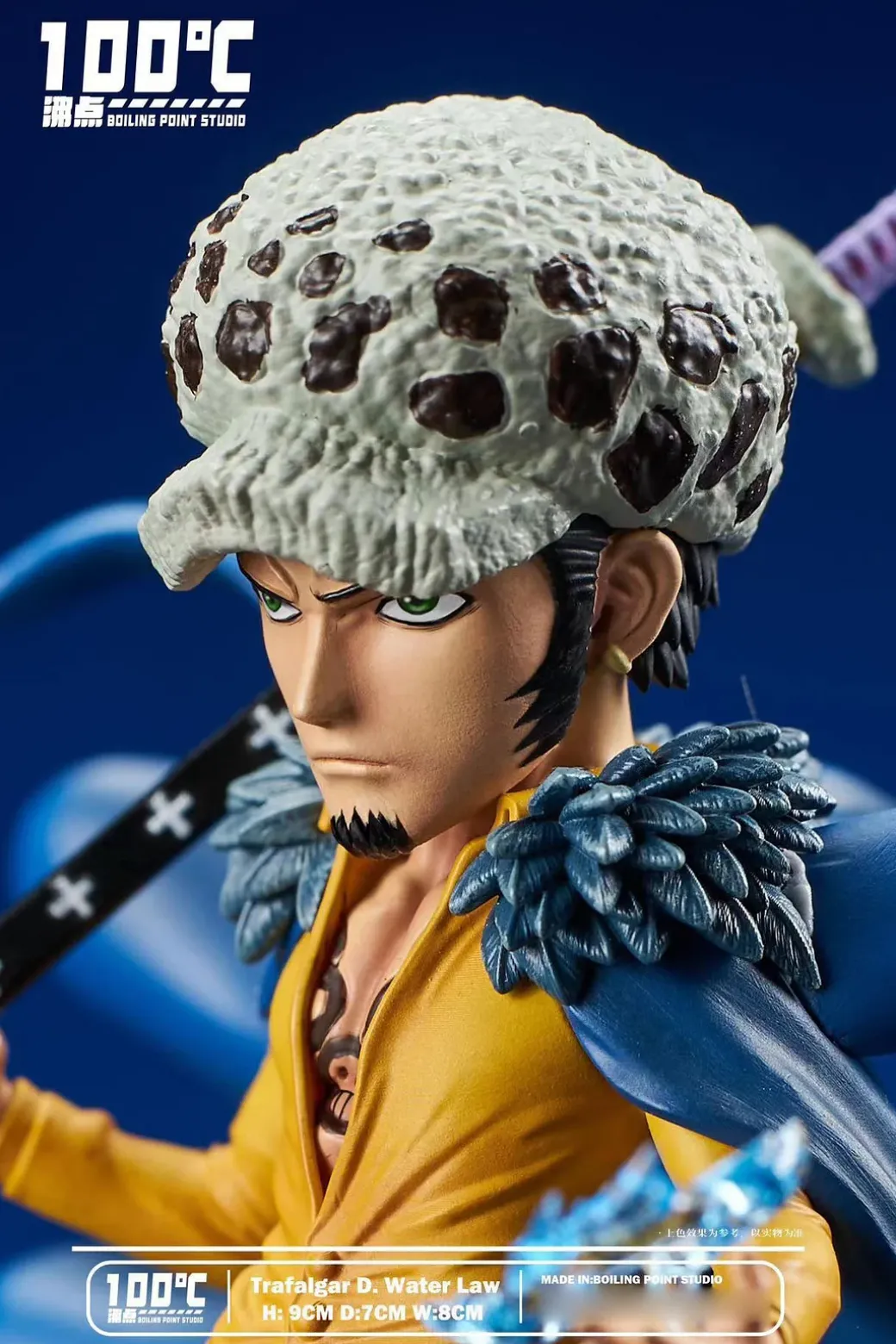 WCF Scale Trafalgar D. Water Law - ONE PIECE Resin Statue - Boiling Point Studio