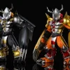 WCF Scale WarGreymon & Black WarGreymon - Digimon Resin Statue - LeaGue Studios