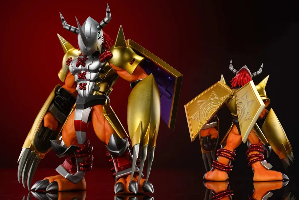 WCF Scale WarGreymon & Black WarGreymon - Digimon Resin Statue - LeaGue Studios