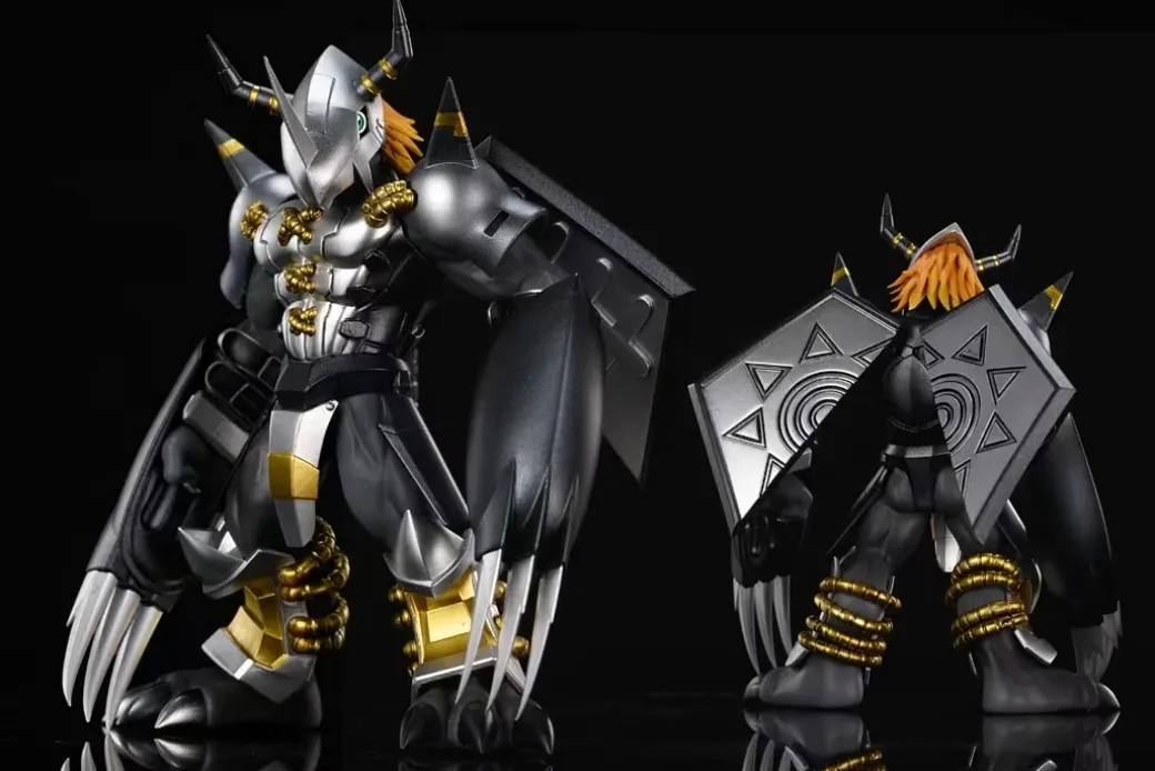 WCF Scale WarGreymon & Black WarGreymon - Digimon Resin Statue - LeaGue Studios