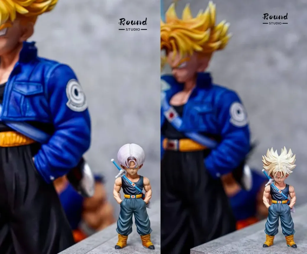 WCF Scale Z Warrior Series Trunks - Dragon Ball Statue - Round Studio