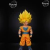 WCF Scale Z Warrior Series Super Saiyan 1 Son Goku & Son Gohan - Dragon Ball Statue - Round Studio