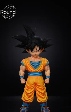 WCF Scale Z Warrior Series Super Saiyan 1 Son Goku & Son Gohan - Dragon Ball Statue - Round Studio