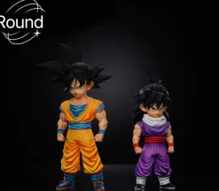 WCF Scale Z Warrior Series Super Saiyan 1 Son Goku & Son Gohan - Dragon Ball Statue - Round Studio
