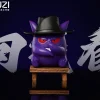 Wearing Hat Gengar - Pokemon Resin Statue - NiuZi Studio