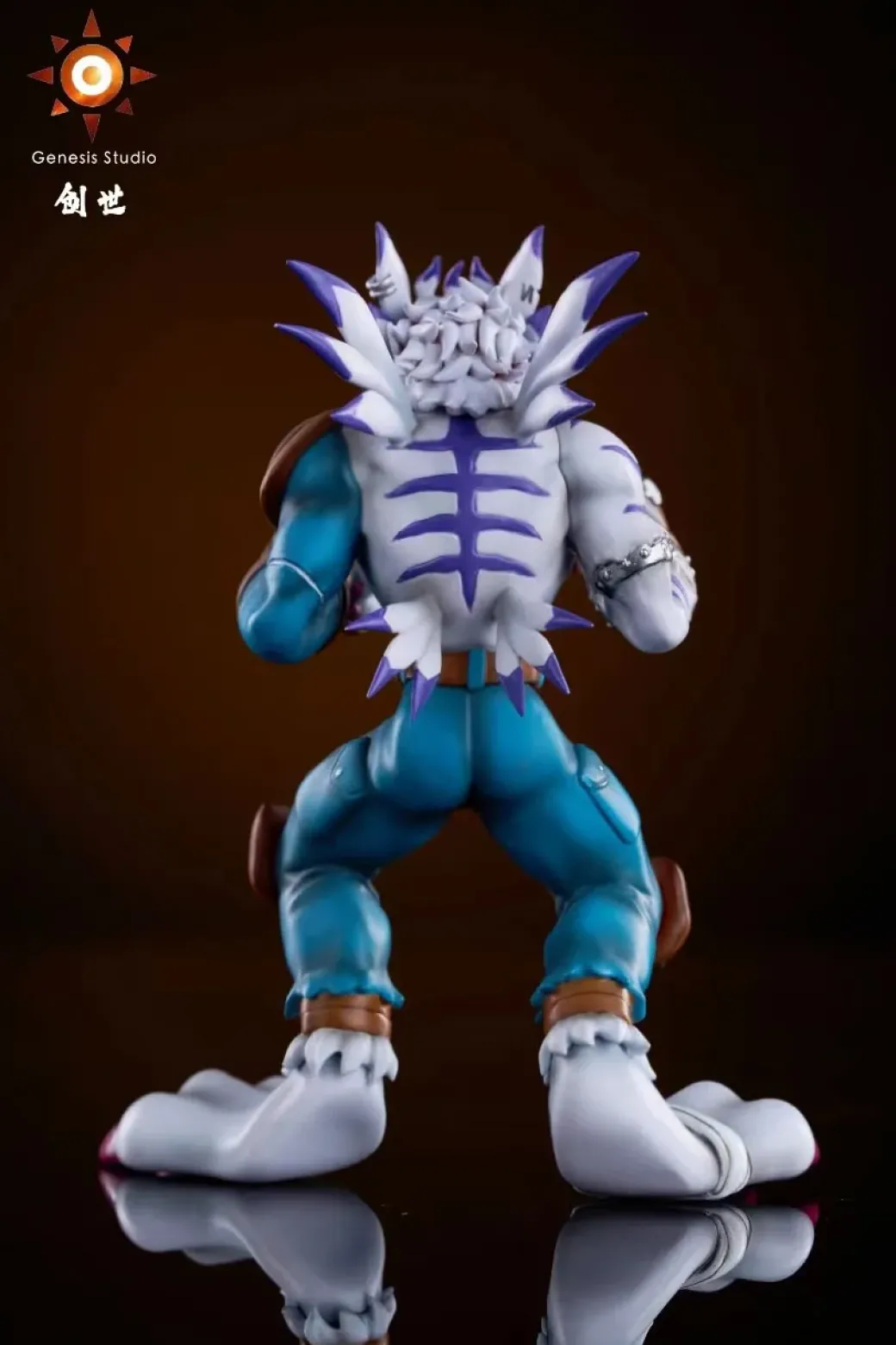 Were Garurumon - Digimon Resin Statue - Genesis-Studio