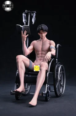 Wheelchair Levi Ackerman - Attack on Titan Resin Statue - SGS Studio