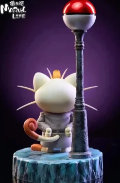 Windbreaker Meowth - Pokemon Resin Statue - ManShengHuo Studio