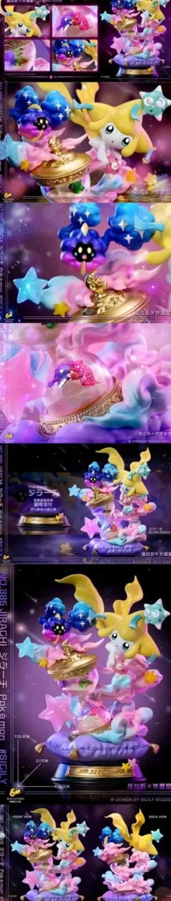 Wish Pokemon Jirachi - Pokemon Resin Statue - Sicily Studio