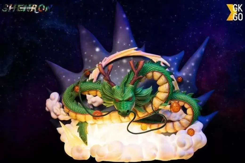 Wish Shenron with LED - Dragon Ball Resin Statue - GKGO Studios