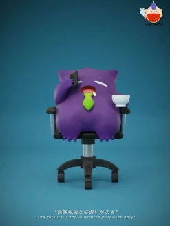 Working Gengar - Pokemon Resin Statue - Luck Studio