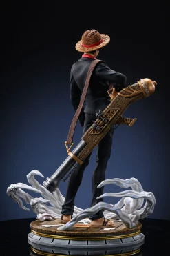 World of the Wonderful Black Cloth Monkey D. Luffy - ONE PIECE Resin Statue - Endless Flower Studio