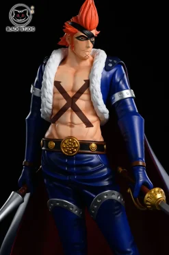 X Drake & Black Maria - ONE PIECE Resin Statue - Black Studio