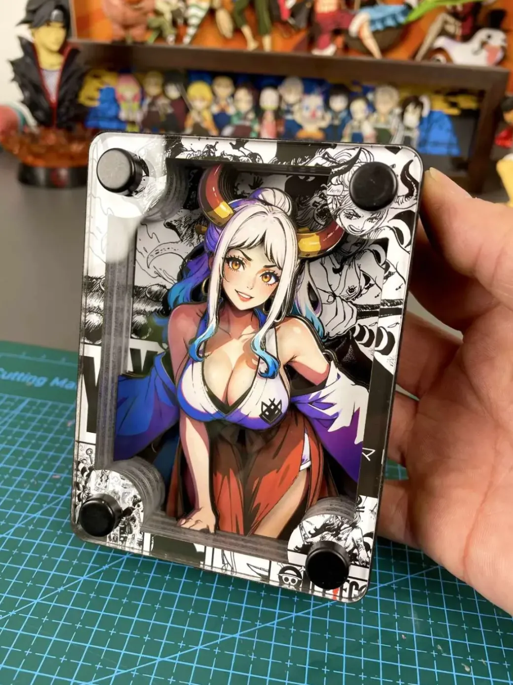 Yamato Card Stand Display - ONE PIECE - momo Studio