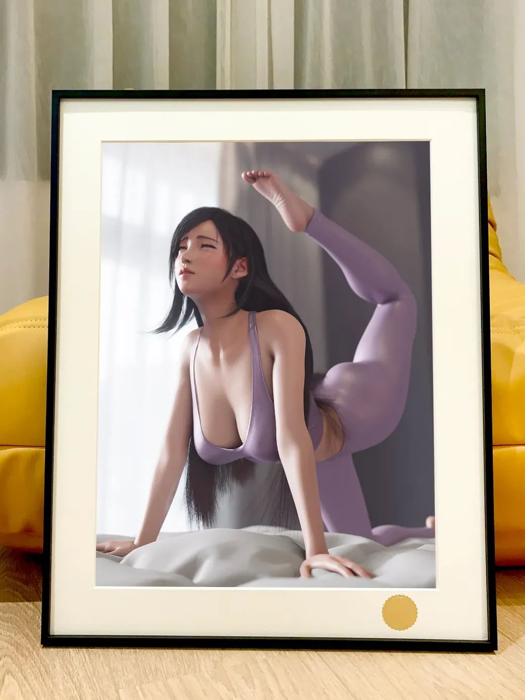 Yoga Ver. Tifa Lockhart Decorative Painting - (FF7) Final Fantasy VII - Xingkong Studio