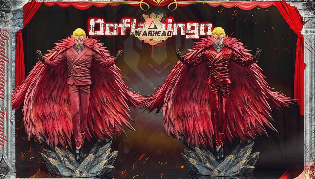 Young Donquixote Doflamingo - ONE PIECE Resin Statue - Warhead Studios