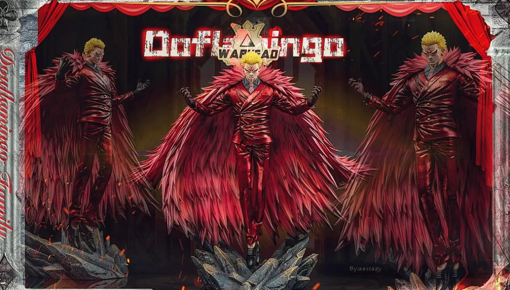Young Donquixote Doflamingo - ONE PIECE Resin Statue - Warhead Studios