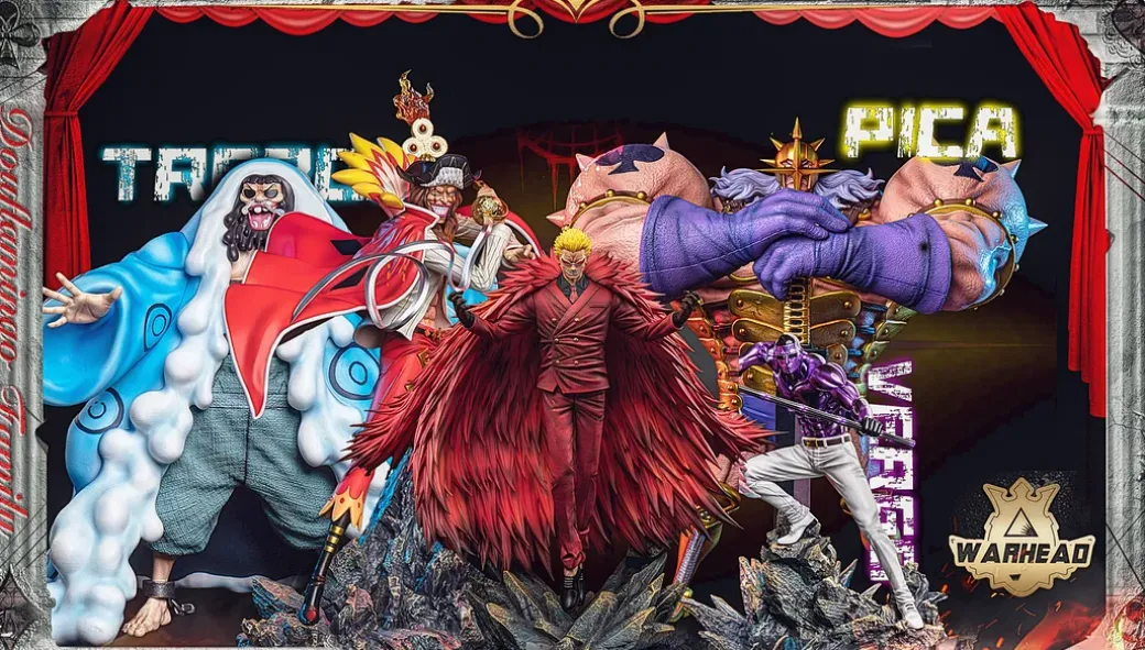 Young Donquixote Doflamingo - ONE PIECE Resin Statue - Warhead Studios