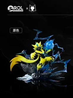 Zeraora with LED - Pokemon Resin Statue - Road Of Legends Studio