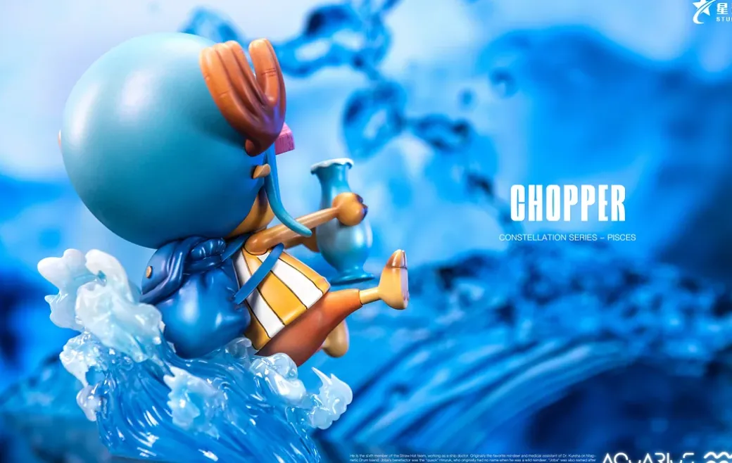 Zodiac Series 001 Pisces & 002 Aquarius Tony Tony Chopper - ONE PIECE Resin Statue - XingYao Studio