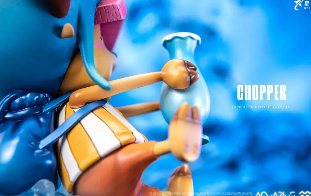 Zodiac Series 001 Pisces & 002 Aquarius Tony Tony Chopper - ONE PIECE Resin Statue - XingYao Studio